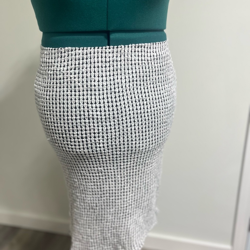 Gilli Black Skirt with White Trim